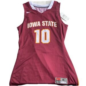 NWT Nike Team Iowa State Cyclones Basketball Jersey Adult Sz M #10
